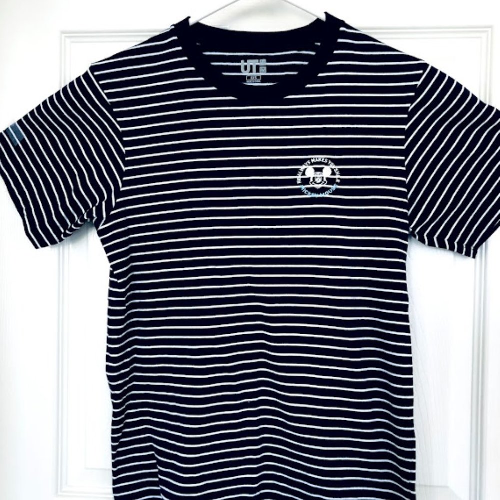 DISNEY Mickey Mouse stripes t-shirt NWOT, XXS